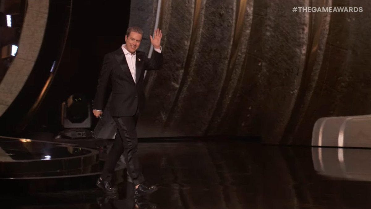 Geoff is in the house! (Obviously, it's his show!)

#TheGameAwards