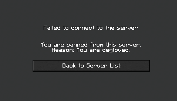 id like to apologize to the gloving community for my most recent loss