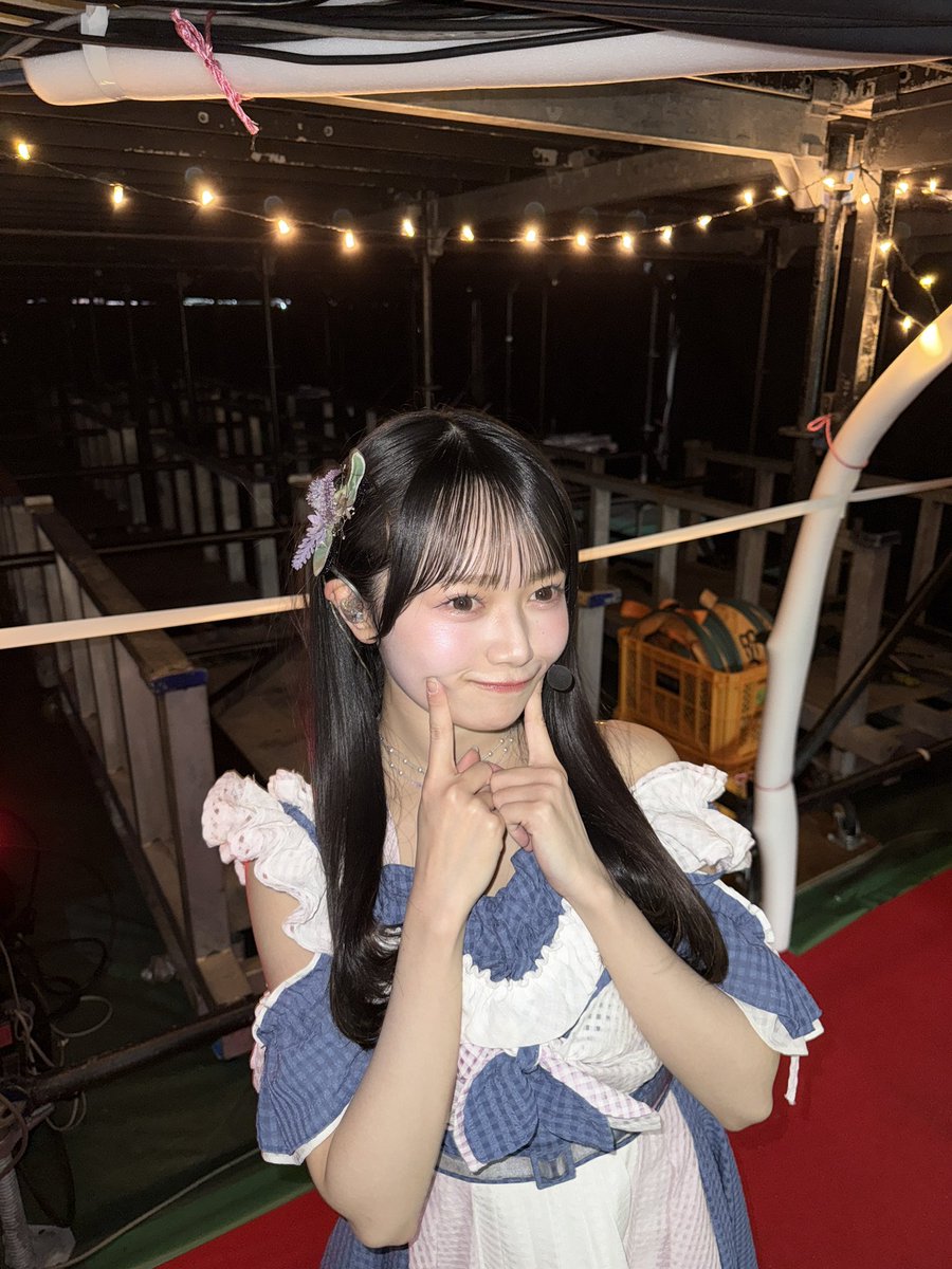 近くでお話しようっ☺️🤍 ファンの皆さんにあの言葉伝えさせて