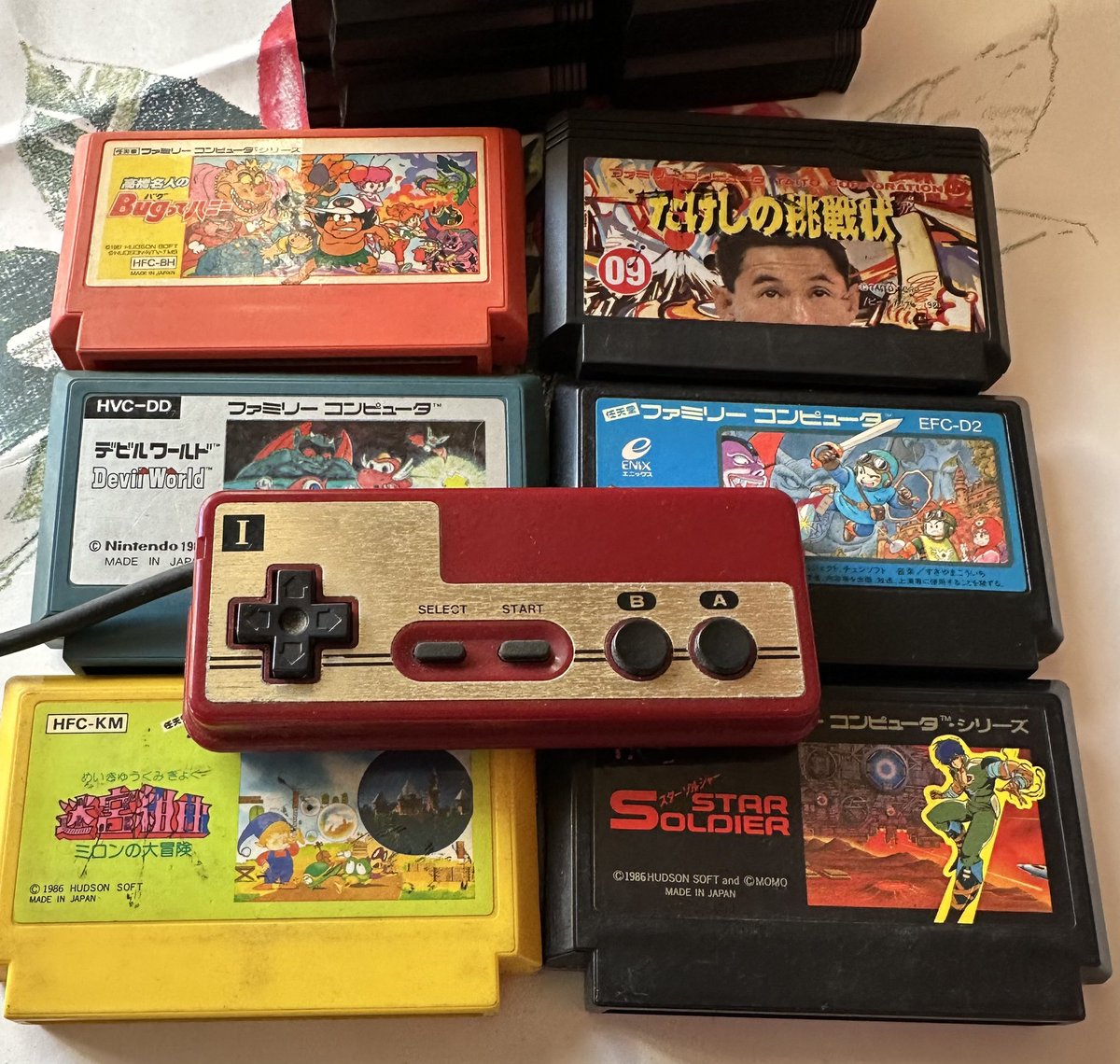 前の家断捨離中FCの一部出てきたわ