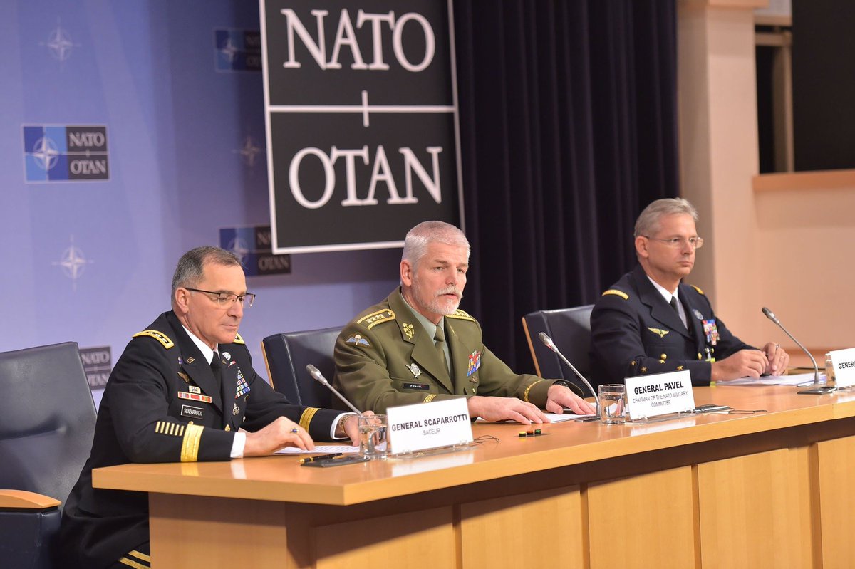 I had the privilege of joining the Military Committee in Chiefs of Defence Session for a joint press conference. As Supreme Allied Commander Europe, I shared NATO’s enduring priorities and the importance of unity among our Chiefs of Defence.
