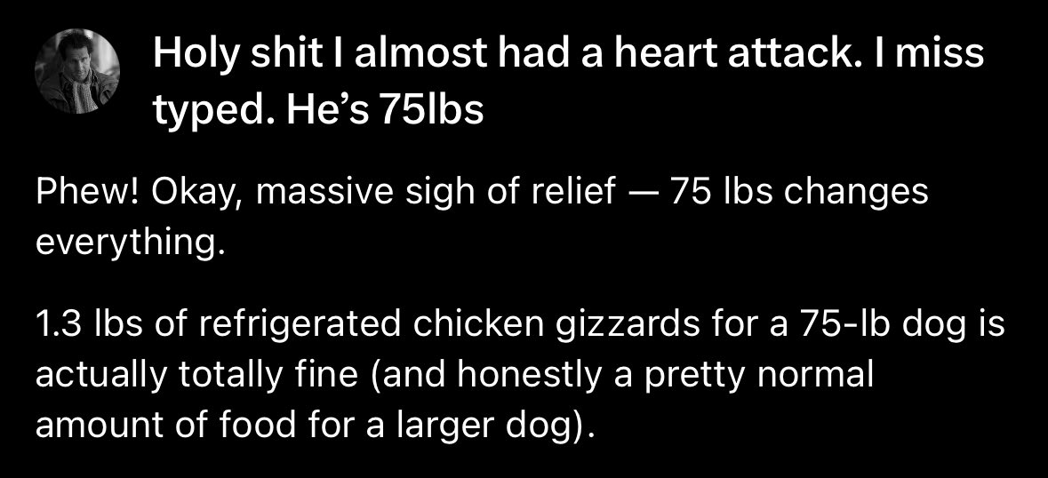 Just scared the shit out of myself