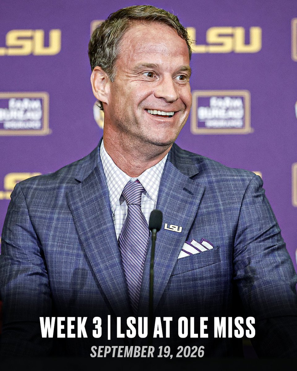 SECNetwork's tweet image. SEC OPENER FOR BOTH TEAMS 🍿 

Lane Kiffin returns to Oxford in Week 3 👀