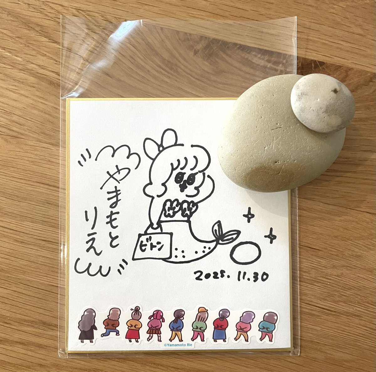 ！！じっくり見ながら丁寧に描いてくださって本当にありがとうございました…！
石も喜んでます