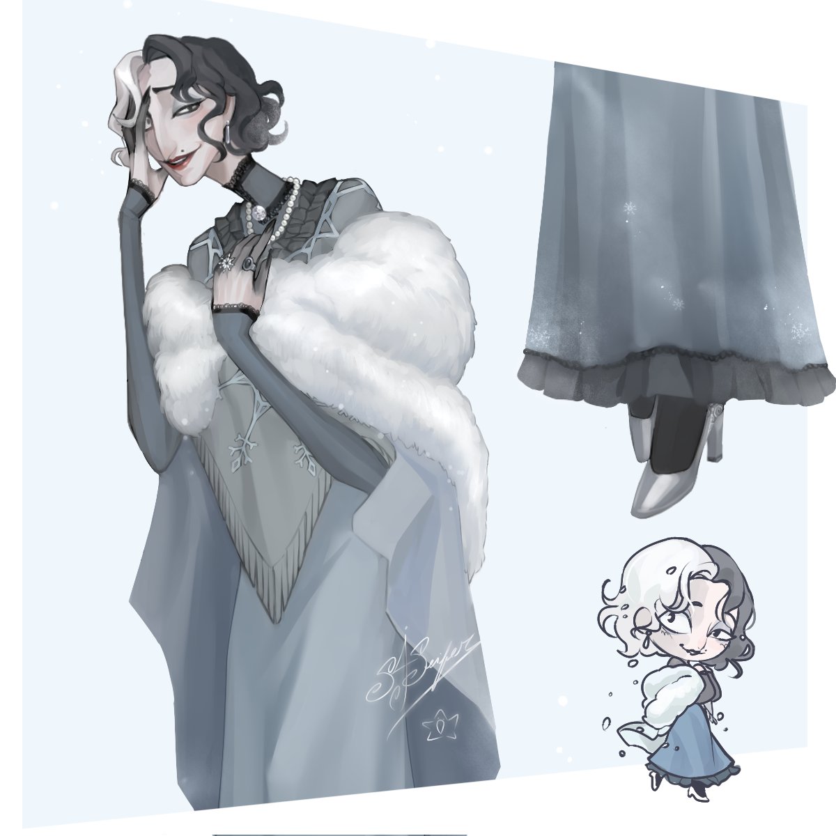 Renace_Pan's tweet image. LO LOGRE!!! TA CON SU HIJO
#Peddler #ValentinaYaga #idv #IdentityVfanart #AlvaLorenz #第五人格イラスト #valentinayagaidv #Peddleridv #隱者 #隐士 #さっぽろ雪まつり