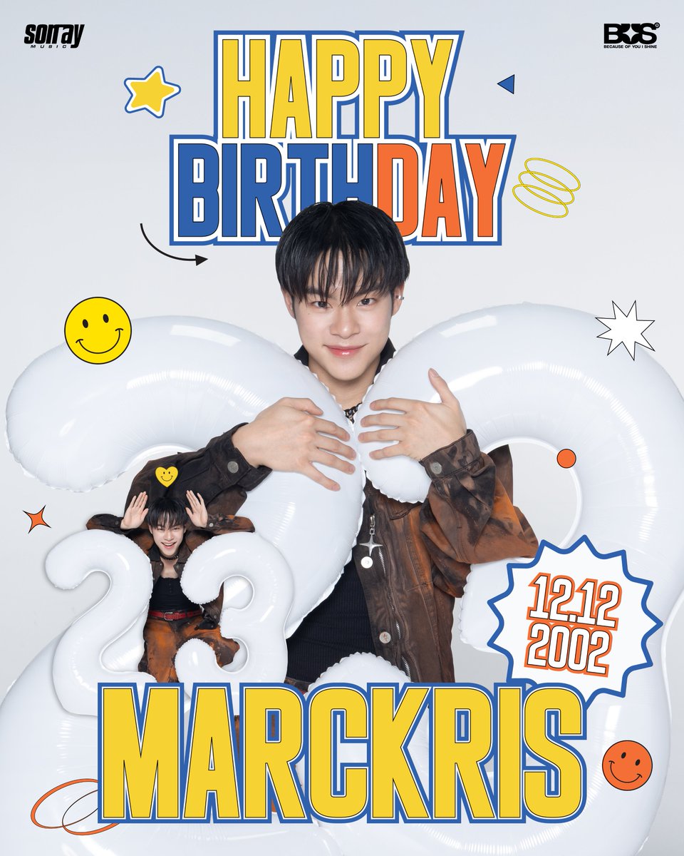 sonraymusic's tweet image. Happy Birthday to @Marckrisk 🎉

ขอให้มีความสุขมาก ๆ ได้พักผ่อน ได้ทำในสิ่งที่ชอบ เป็นที่รักของทุกคนแบบนี้ไปนาน ๆ เลย 🎶

#HappyMARCKRISDay
#MARCKRIS
#BUSbecauseofyouishine