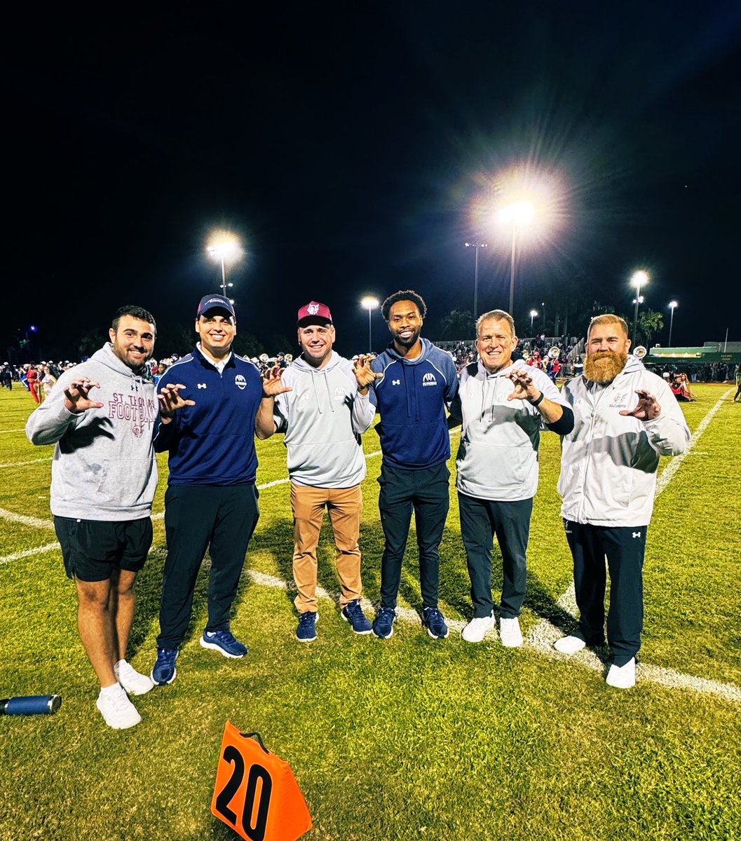 CoachT_CMU's tweet photo. .@STU_Football representing at the @BCAA_Sports AllStar Game - an awesome event showcasing local talent #Recruit2Win #WorkWins #SetTheStandard https://t.co/67kifLxwhP