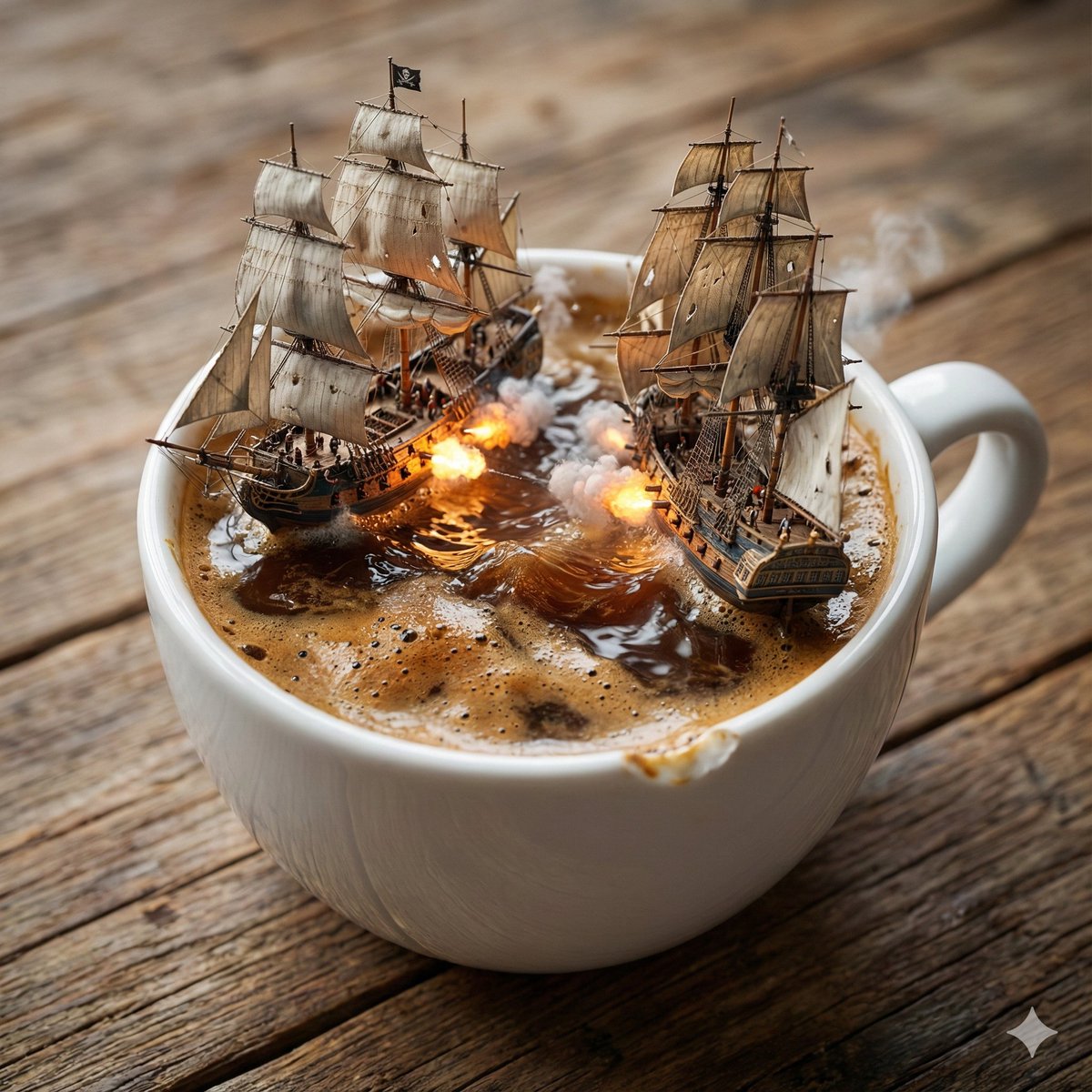 ☕️⚔️ 一场史语海盗海戈只今咖啡杯の中で爆発し、咸屠油脂化作用巨浪、炮火点明杯中世界、超县真實為令人報。
--- 提案 ---
超書き込みスクリーン、電子レンジのマイクロピッチ書き込み画面は、想像を絶する「コップの中の世界」を提示し