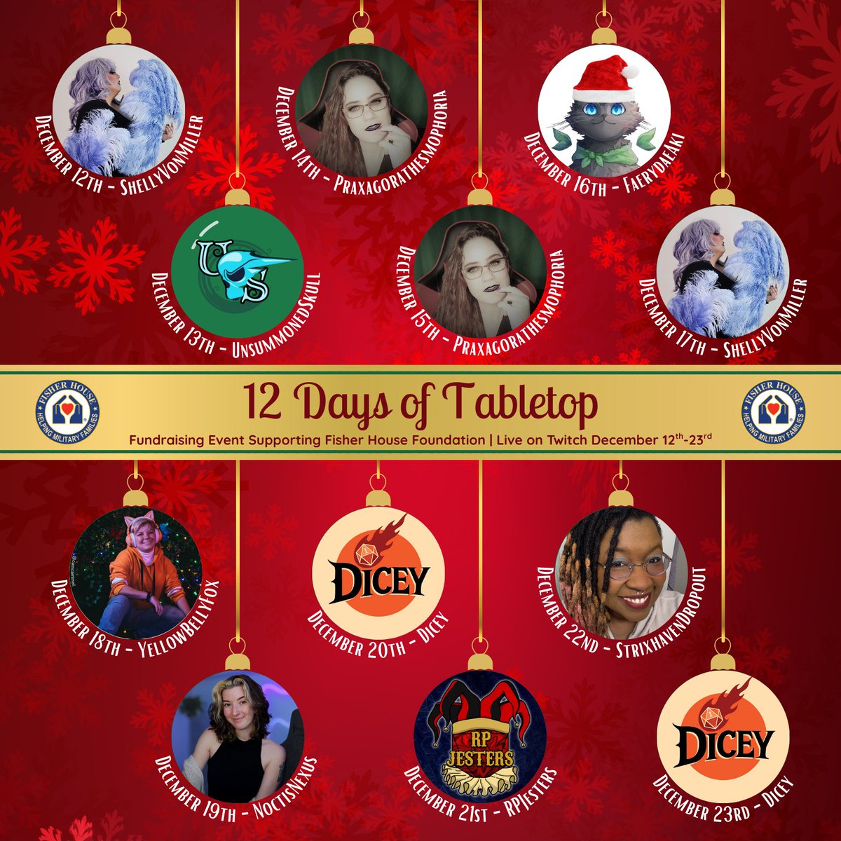 Fisher House Streaming tweet media