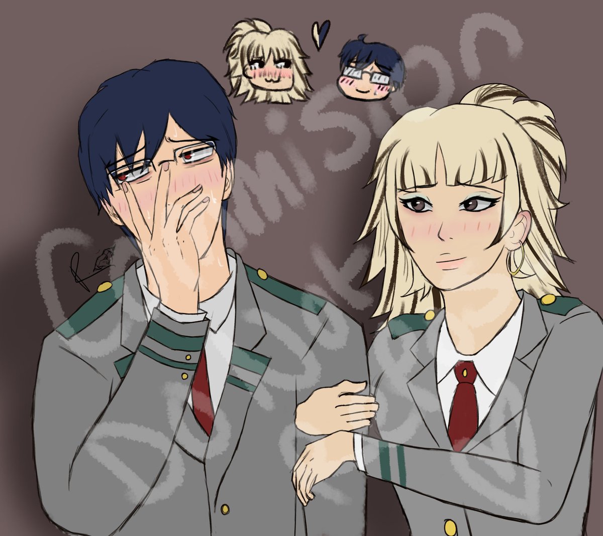 DrawingzbyDan's tweet image. FIRST EVER COMMISSION !!! 
Done for @dj0mustbejoking &amp;lt;3

#mhatwt #commsopen #commissions #iida #yumeship