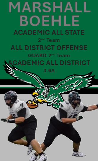 MarshDog65's tweet photo. Enjoyed my last @LakeRidgeFB banquet this week, truly thankful for my teammates, coaches and family who have supported me over my 4 years.  I was honored to receive a few recognitions among my very talented teammates and a strong district!!

Academic All State, 2nd Team
All District Offensive Guard, 2nd Team
Academic All District

Mathew 5:16
