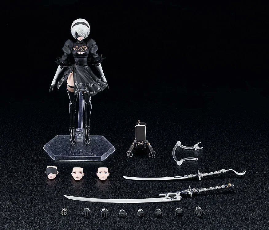 NieR:Automata　2B　Figma　グッスマ特典台座付 🛍️グッスマ公式ショップにて販売中🛍️ ／ figma 2B（ヨルハ二号B型