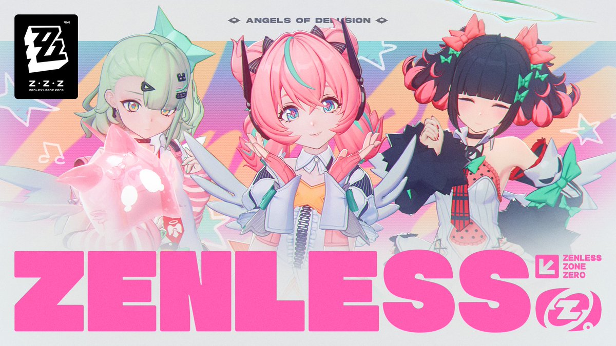 ZenlessWorld's tweet image. NEW FACTION: ANGELS OF DELUSION 

#ZenlessZoneZero #ゼンゼロ #ZZZ