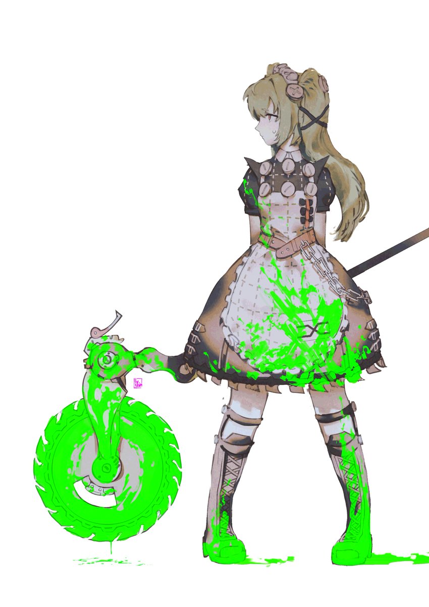 hfsean2's tweet photo. corin's daily maid work #ZZZ #zzzero https://t.co/rJLabg0Kak