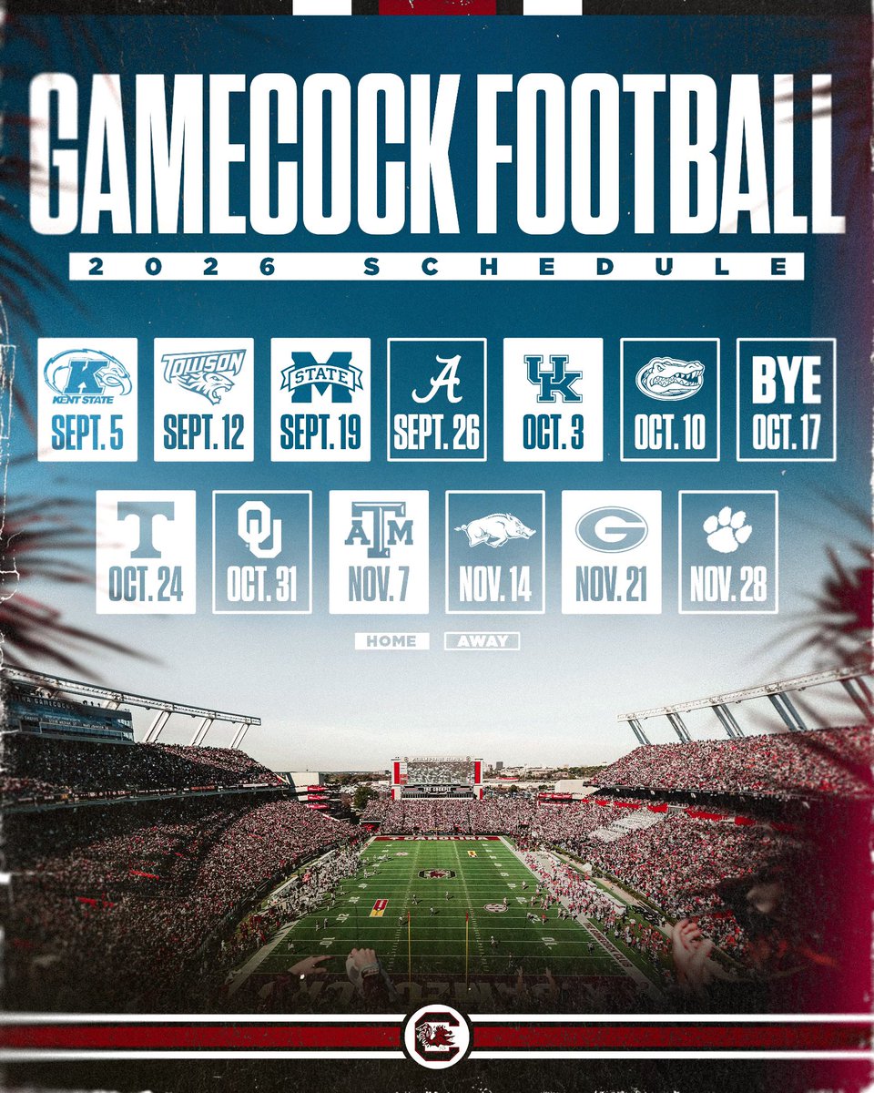GamecockFB's tweet image. Eyes on 2026 ⏭️