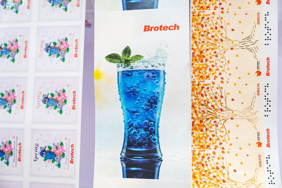 As LabelexpoAisa2025 successfully concludes, we're showcasing our latest samples! Proudly presenting #AI driven# label technology and cutting-edge craftsmanship. Looking forward to more exciting developments in the future! #LabelexpoAsia2025