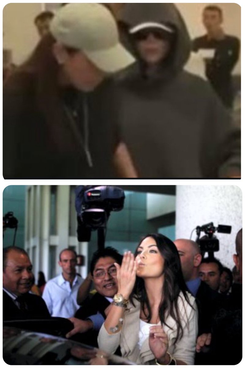 Primera foto, Fátima Bosch al llegar al aeropuerto de México después de ganar Miss Universo. 

Segunda foto, Ximena Navarrete al llegar al mismo aeropuerto después de ganar Miss Universo. 

Hay niveles y Fátima lo sabe.