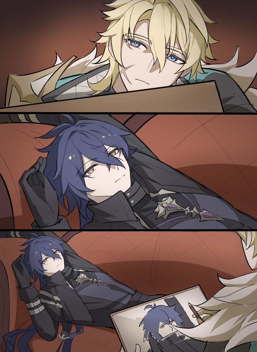 🖌️
#GenshinImpact #Varka #Flins #Varflins