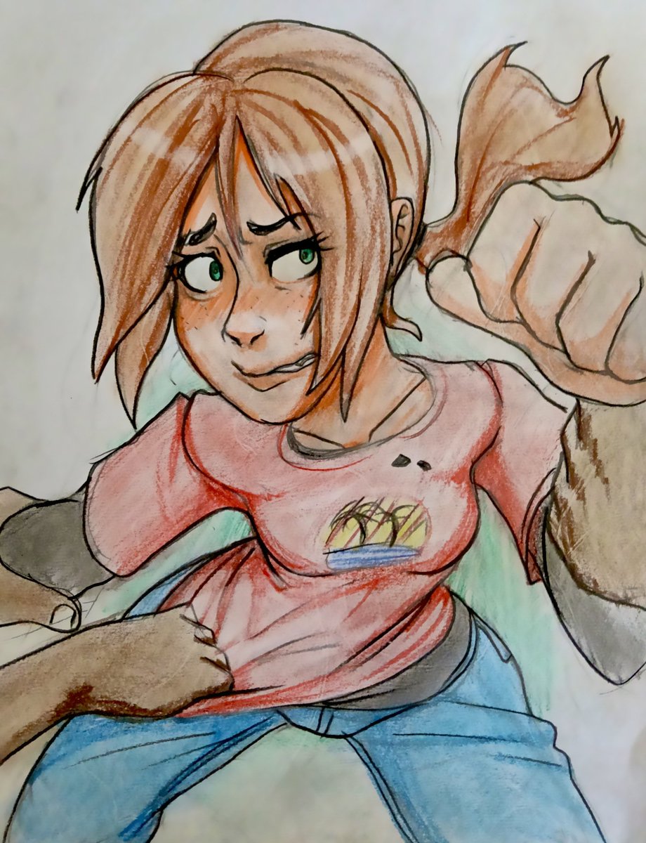 Had to sketch something while watching the awards of gaming.