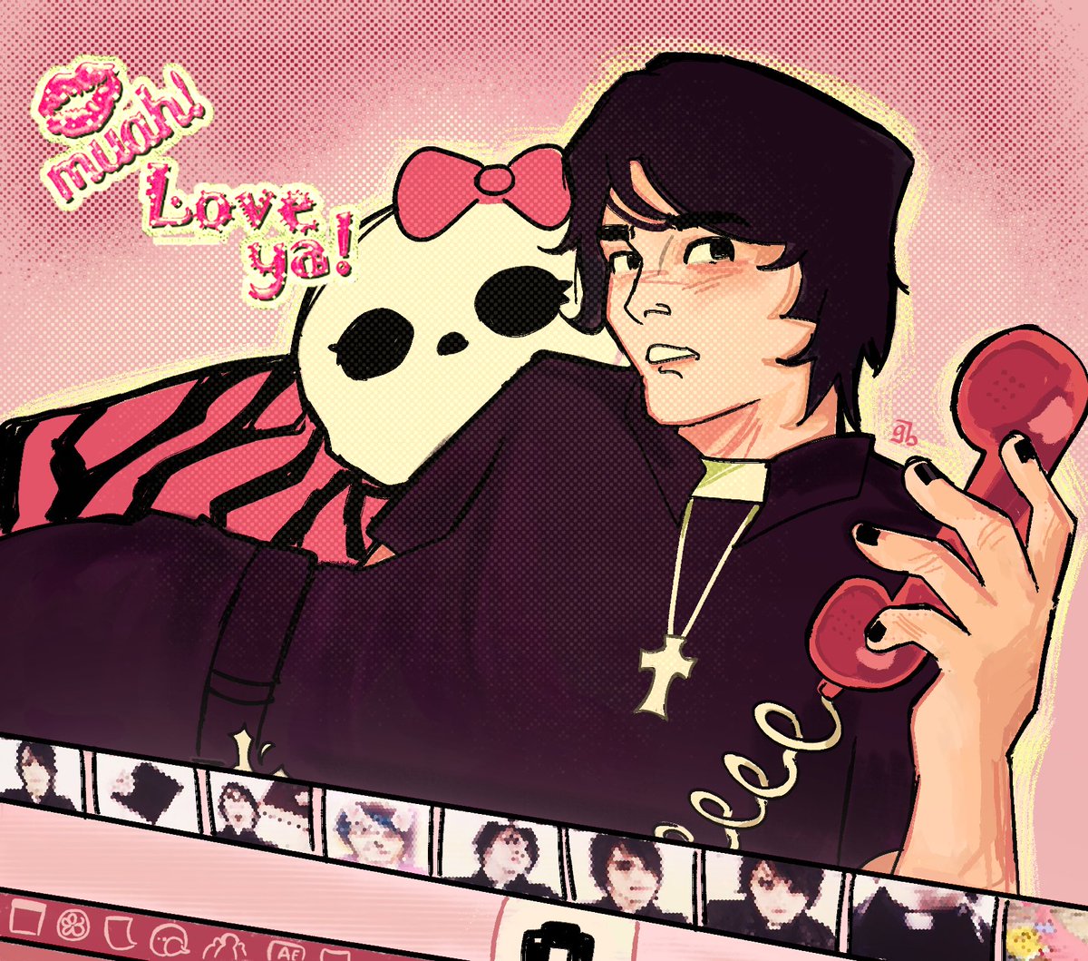 cilleniv's tweet image. Look at my priest dawggggg im going to hell😩🤯🤣