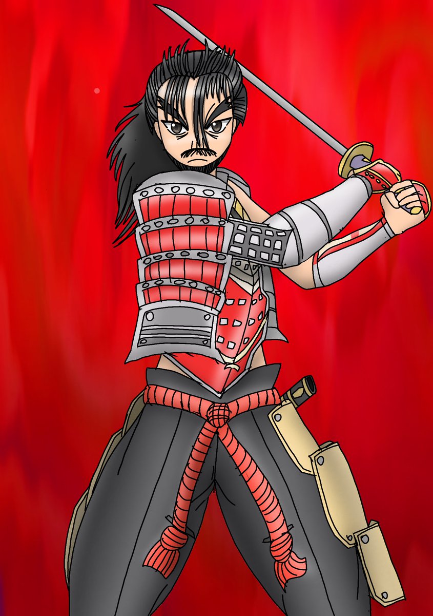 御剣平四郎
#ソウルキャリバー
#SoulCalibur 
#絵描きさんと繋がりたい