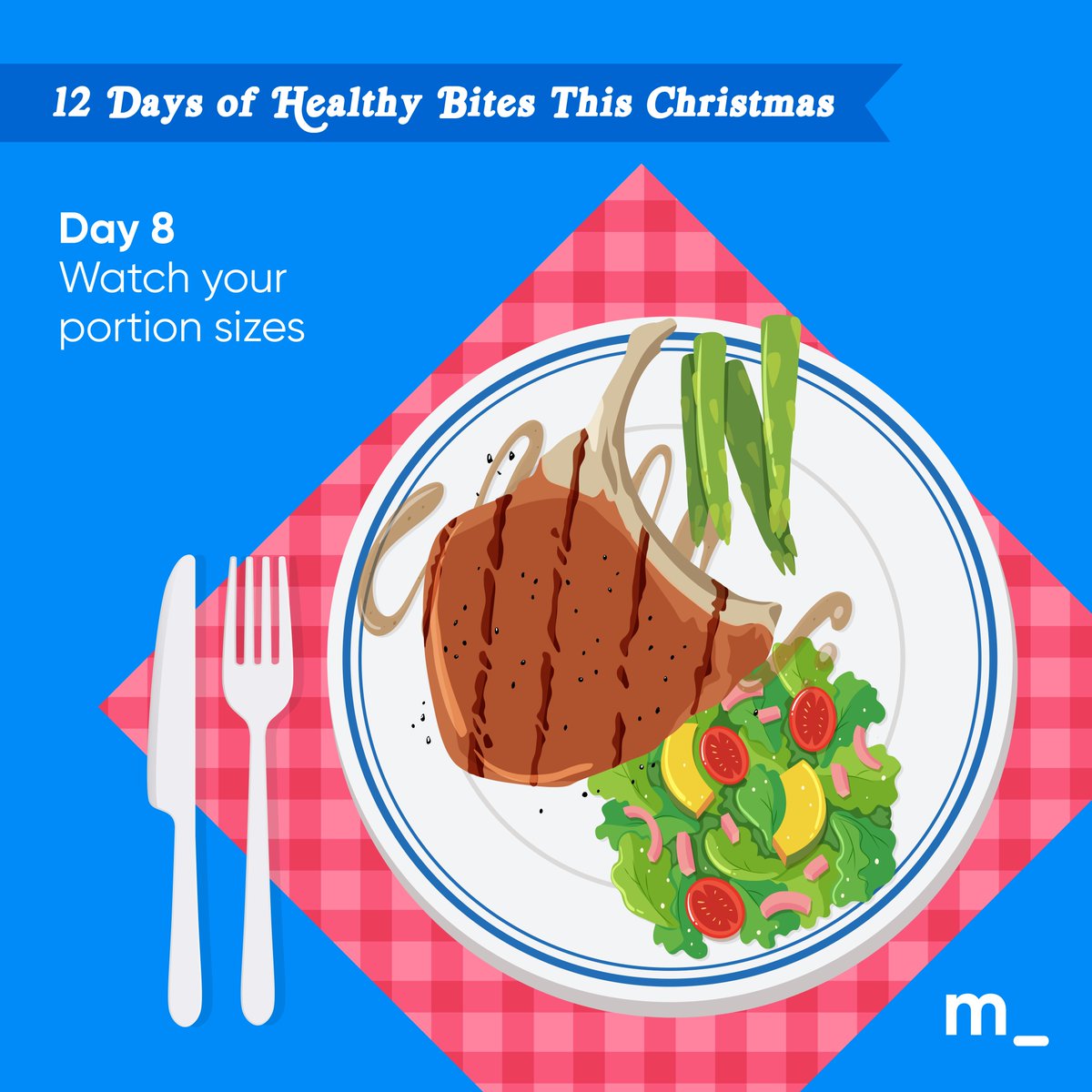Enjoy your holiday treats without overdoing it. Watching portion sizes helps you stay balanced and energized all season. #HealthyHoliday #HolidayTips #Medgate #SmartEating