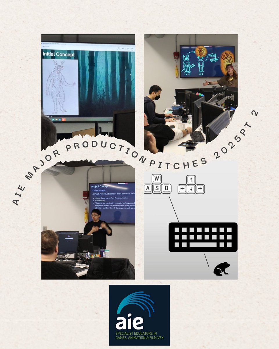 Our students are back with fresh pitches for their major production capstone projects—showcasing bold ideas, smart mechanics and strong teamwork. From early prototypes to refined gameplay, every team is pushing their creative limits.  

If you were on the panel, what matters more