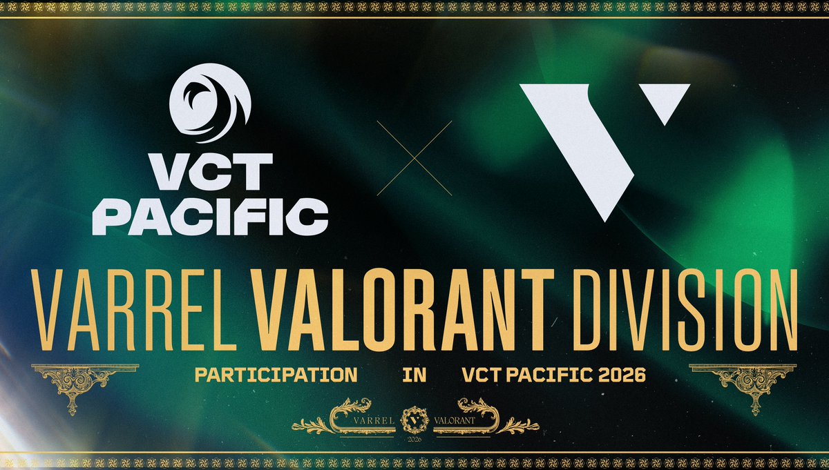 【VCT Pacific参戦のお知らせ】

この度、VARRELは韓国の新鋭チームSLT Seongnamの選手・スタッフを迎え、2026年VALORANT Champions Tour Pacificに参戦することを発表いたします。

We are pleased to announce that VARREL will participate in VALORANT Champions Tour Pacific 2026, integrating