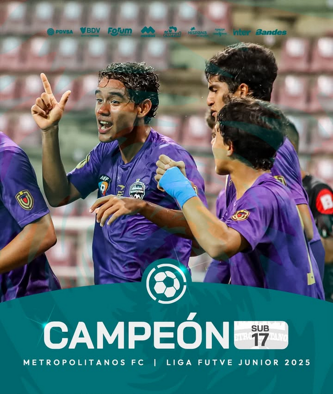 forovinotinto's tweet photo. #DATO | #MetropolitanosFC consiguió su primer título de la categoría Sub-17, mientras suma su 4to. título juvenil.
---
El conjunto violeta llegó a su 6to. título como institución.
---
La Academia perdió las dos finales que disputó hoy. https://t.co/Eqq0Ufcl9A