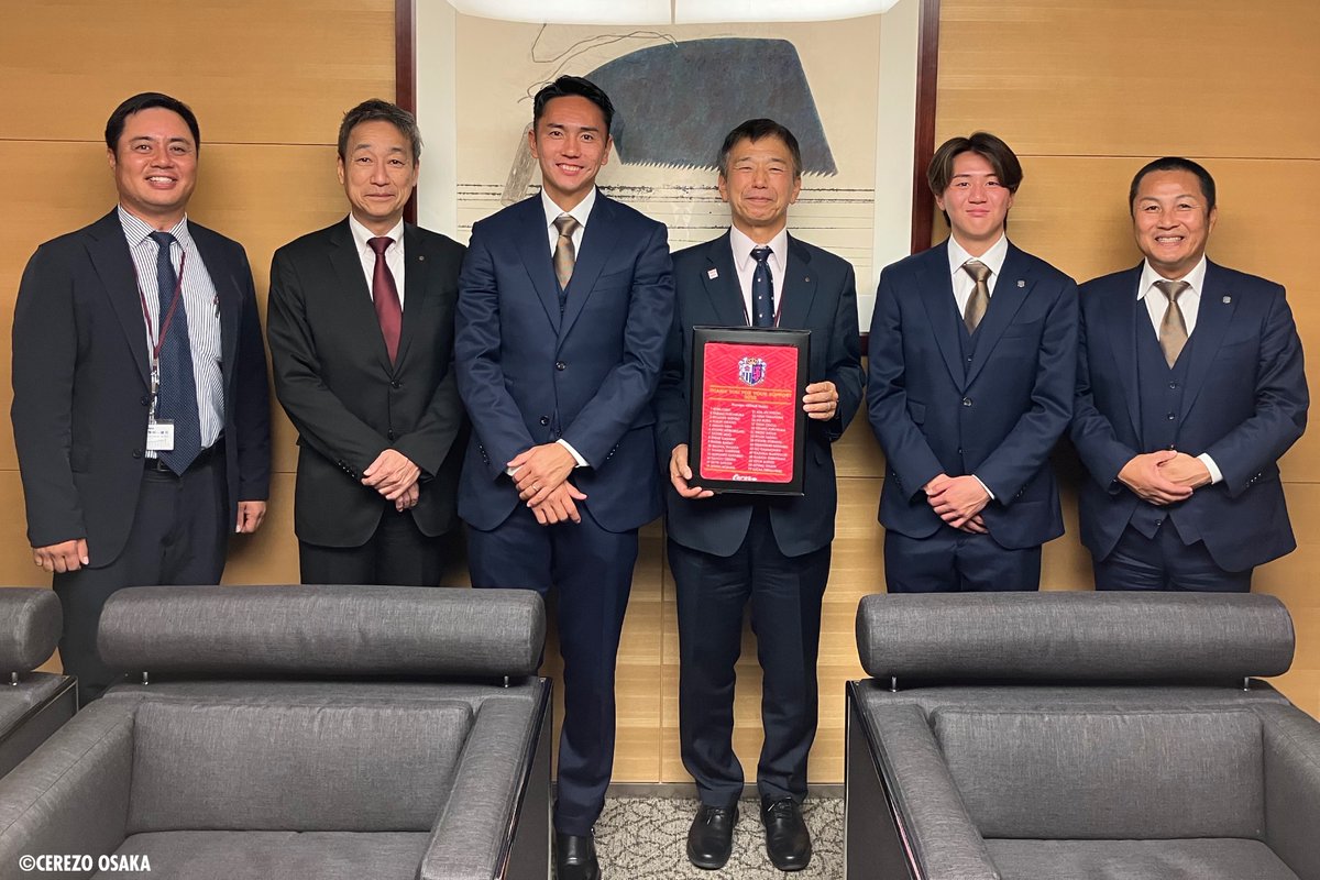 2025シーズンの御礼として選手がパートナー企業様へ訪問しました