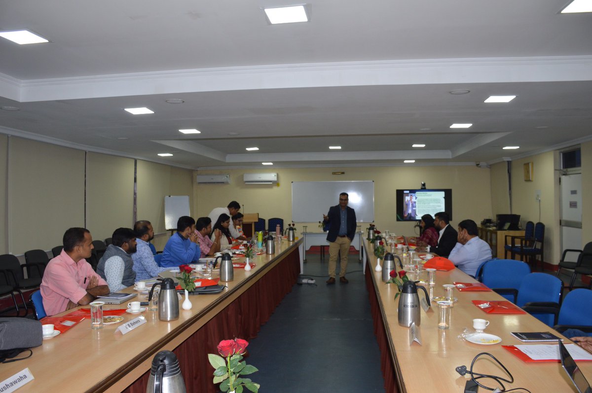 NALCO_India's tweet image. A one-day #Training programme on "Cyber Security Awareness" was organized at the L&amp;amp;D Centre of Excellence, #Bhubaneswar. The programme aimed at transforming #employees into the organization’s “human firewall” by fostering a strong #security culture and ensuring they understand