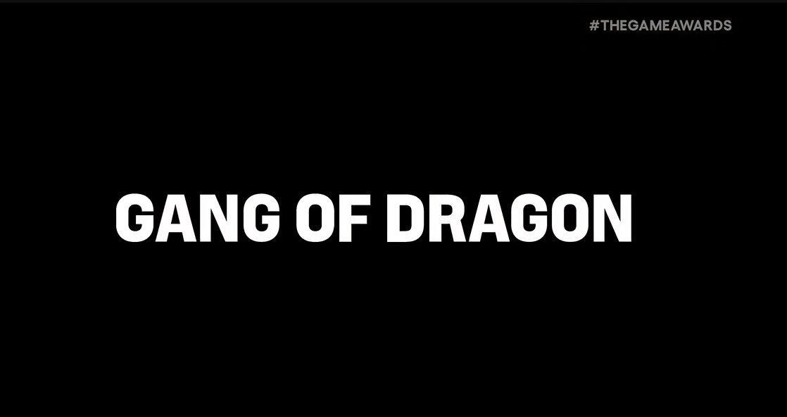 Gang of Dragon un juego tipo yakuza que ya quiero ver su gameplay #TheGameAwards
