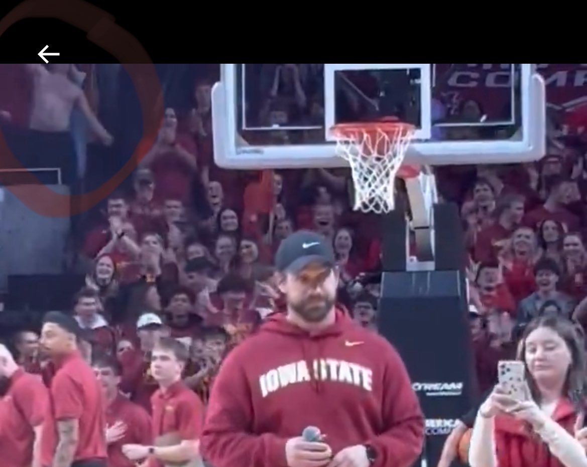 isucoachburner's tweet image. .@ISURogers3 has been in Ames for 5 days?