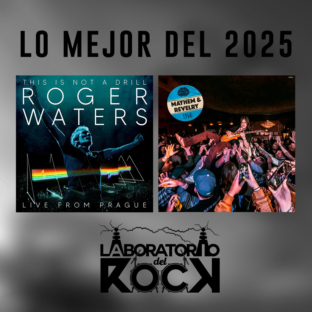 Escucha el Laboratorio del Rock, viernes 12 de diciembre de 2025, 7:00 pm, 98.5 FM radio.unal.edu.co
En esta oportunidad escucharemos los trabajos discográficos de Roger Waters “This Is Not a Drill Live from Prague” (2025) y Dirty Honey "Mayhem And Revelry" (2025).