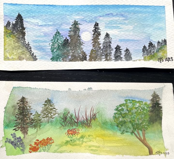 MarisaSignora's tweet image. Art of the Day! "Night and Day". Buy at: ArtPal.com/msignora?i=308…