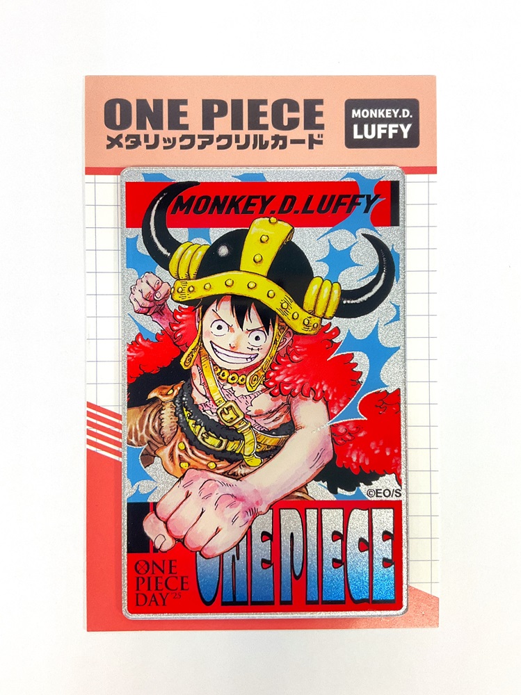 🔥おすすめ商品🔥原画商品 ONE PIECE DAY'25 メタリックアクリルカード