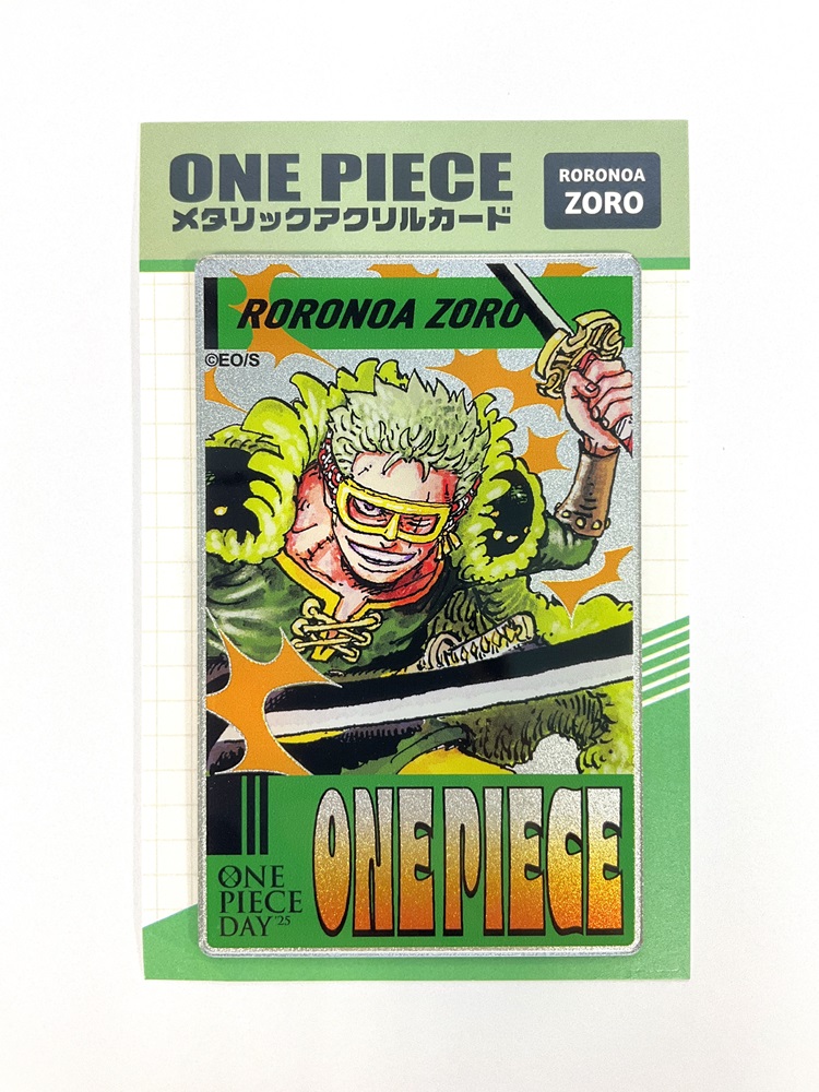 🔥おすすめ商品🔥原画商品 ONE PIECE DAY'25 メタリックアクリルカード