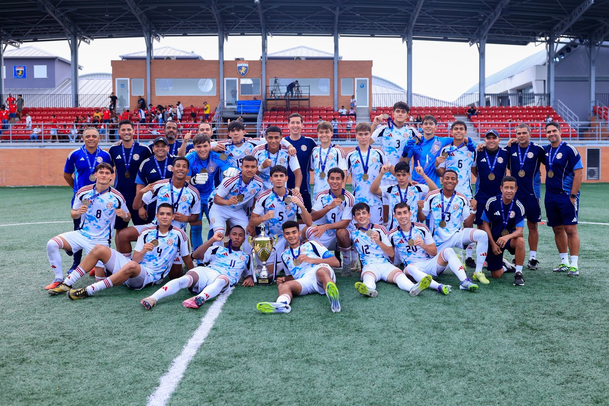 uncaf's tweet image. Costa Rica 🇨🇷 Campeón 🏆 Torneo Sub-19 masculino UNCAF FIFA FORWARD.