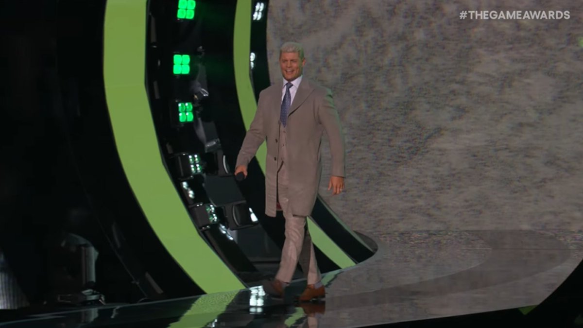 Roman Reigns and Cody Rhodes. WrestleMania trilogy fight, here at #TheGameAwards?