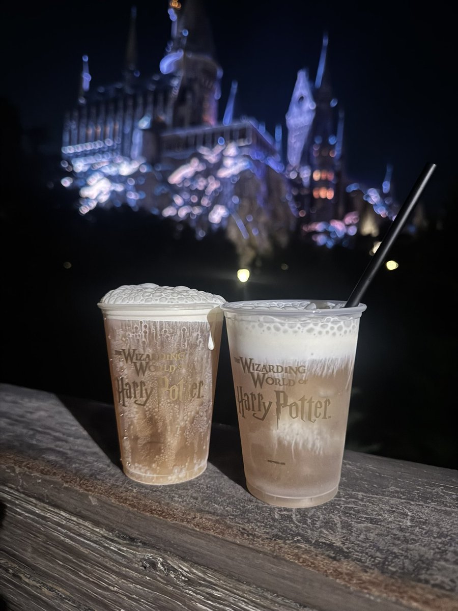 One of us has the correct butterbeer