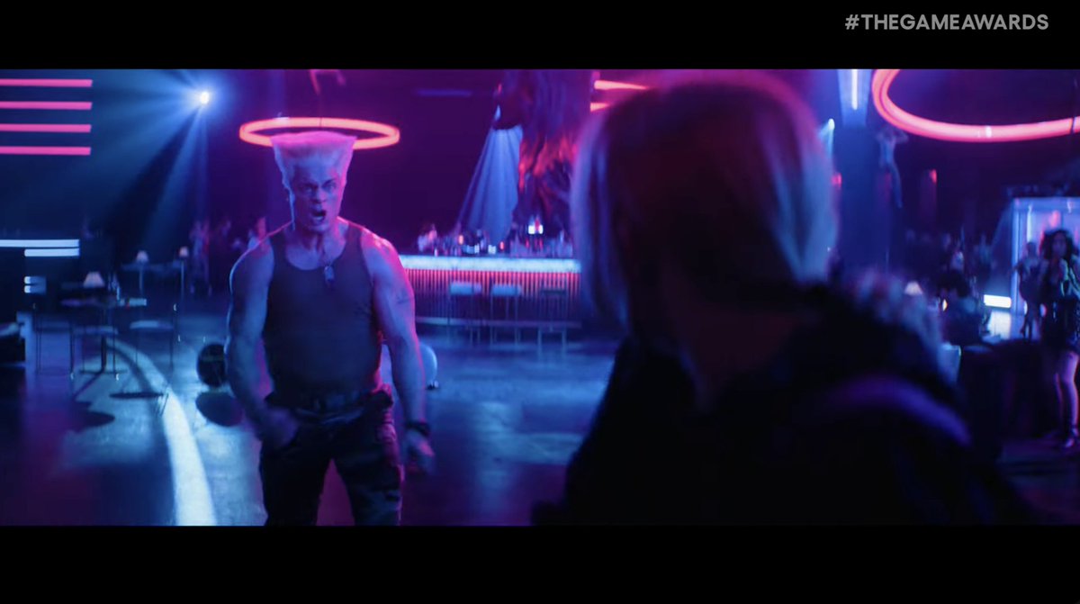 IGN's tweet photo. First look at Cody Rhodes at Guile in Street Fighter. #TheGameAwards https://t.co/4kCjsxYHst