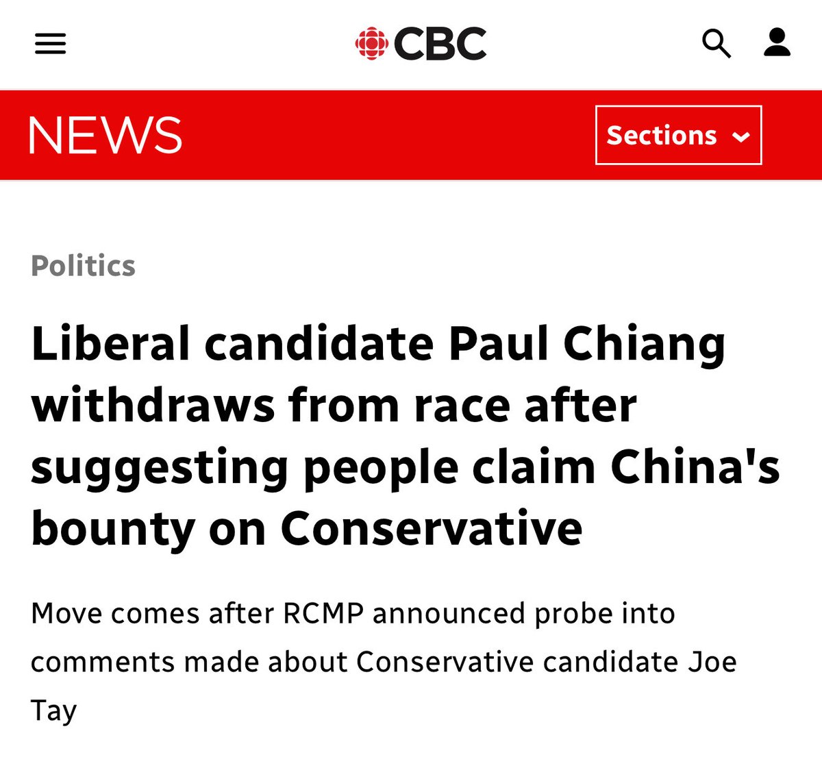 mario4thenorth's tweet image. This is the riding Michael Ma won:

The one where Paul Chiang dropped out, after suggesting a Conservative be kidnapped, for a bounty, in China.  

Three days ago, he also met with the Chinese ambassador. 

He just crossed the floor.

I think this is China’s MP, not Canada’s.