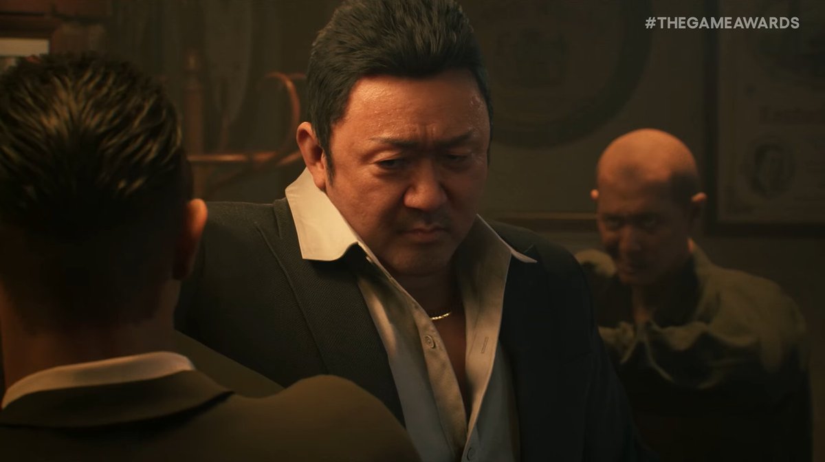 [해외게임뉴스] [기타] [TGA 2025] 용과 같이 시리즈 전 디렉터 '나고시 토시히로' x 배우 '마동석'의 신작 게임 '갱 오브 드래곤(Gang of DRAGON)' 첫 발표 트레일러 공개
yepan.net/news/91056

#갱오브드래곤 #GangofDragon #나고시토시히로 #마동석 #나고시스튜디오