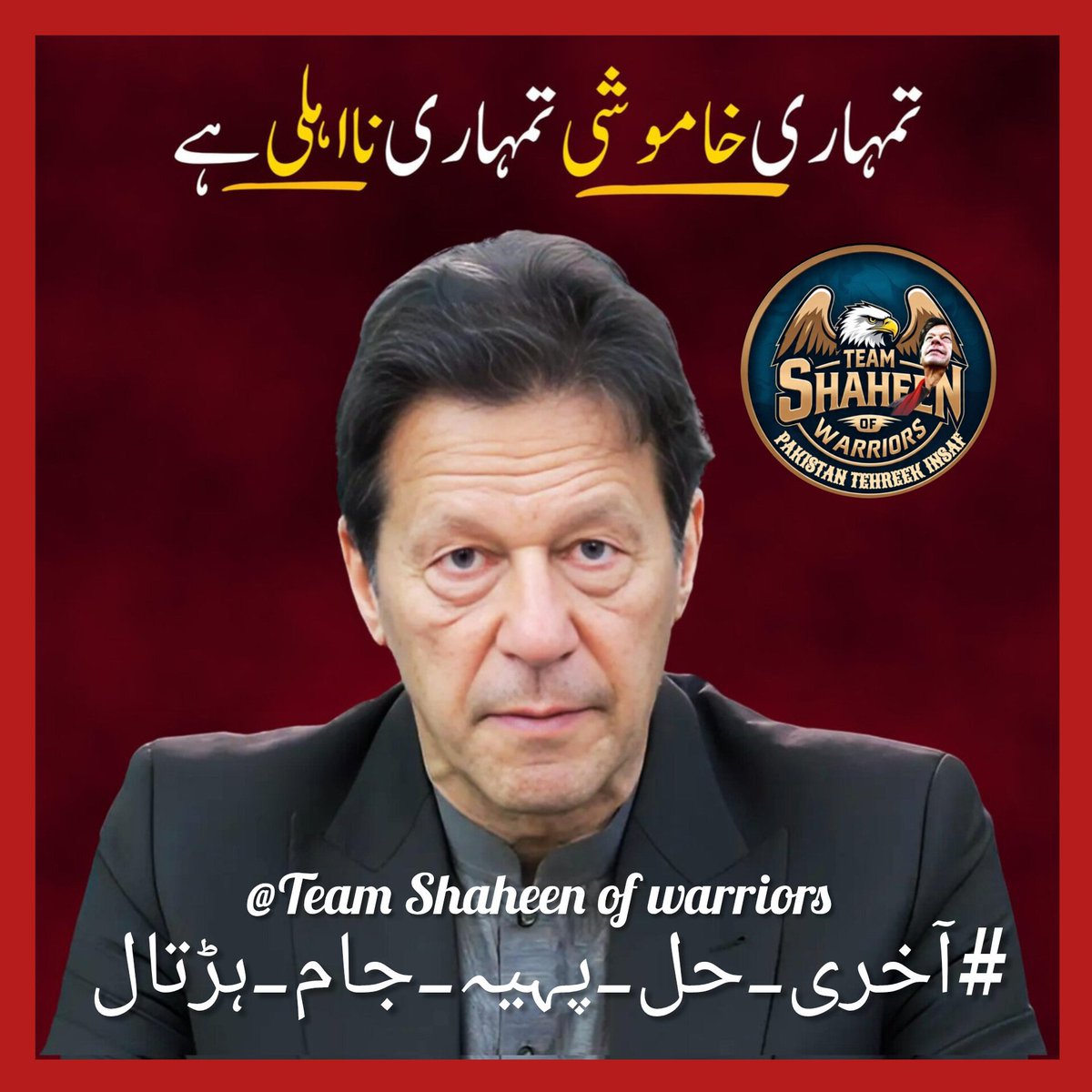 PICES1214's tweet photo. Unity with purpose is the most powerful form of expression. #آخری_حل_پہیہ_جام_ہڑتال
@TM__SOW https://t.co/kpaosorOQw