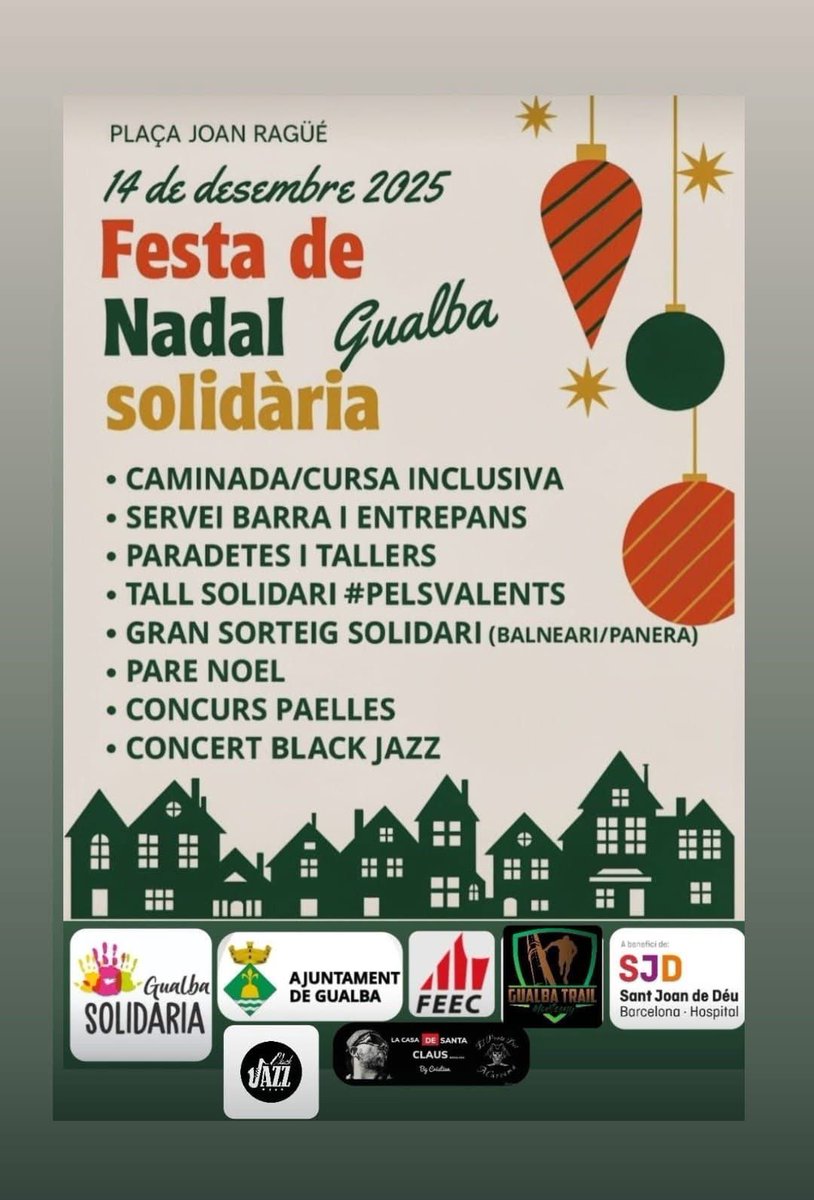 Aquest diumenge tenim una cita amb Gualba SOLIDÀRIA. T'hi esperem!!
#Gualba