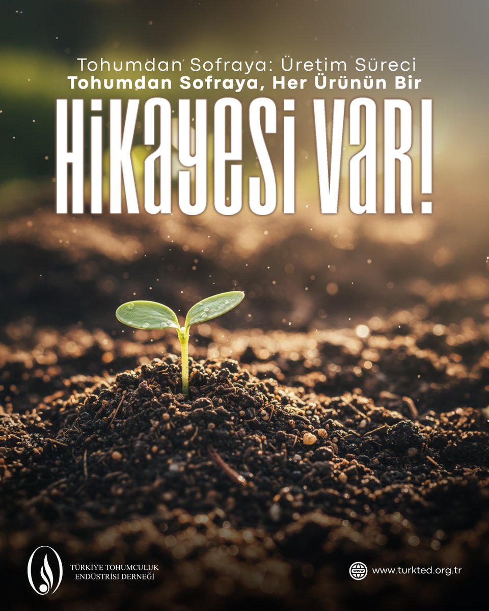 Türkted, tohumun toprağa düştüğü andan sofraya ulaşana kadar geçen her adımda kaliteyi ve sürdürülebilir üretimi titizlikle gözetmektedir.Her ürün, toprağın bereketiyle yazılan bir hikayedir.

#türkted #tarım #tohum #tohumculukendüstrisiderneği #tohumculuk