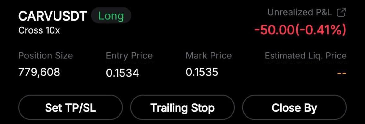 SignalMexc's tweet image. ♻️Buy CARV now and thank me later