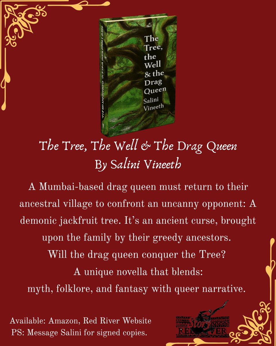 The Tree, the Well &amp; the Drag Queen by <a href="/salini_vineeth/">Salini Vineeth</a> 
 
redriverpress.in/product/the-tr…
