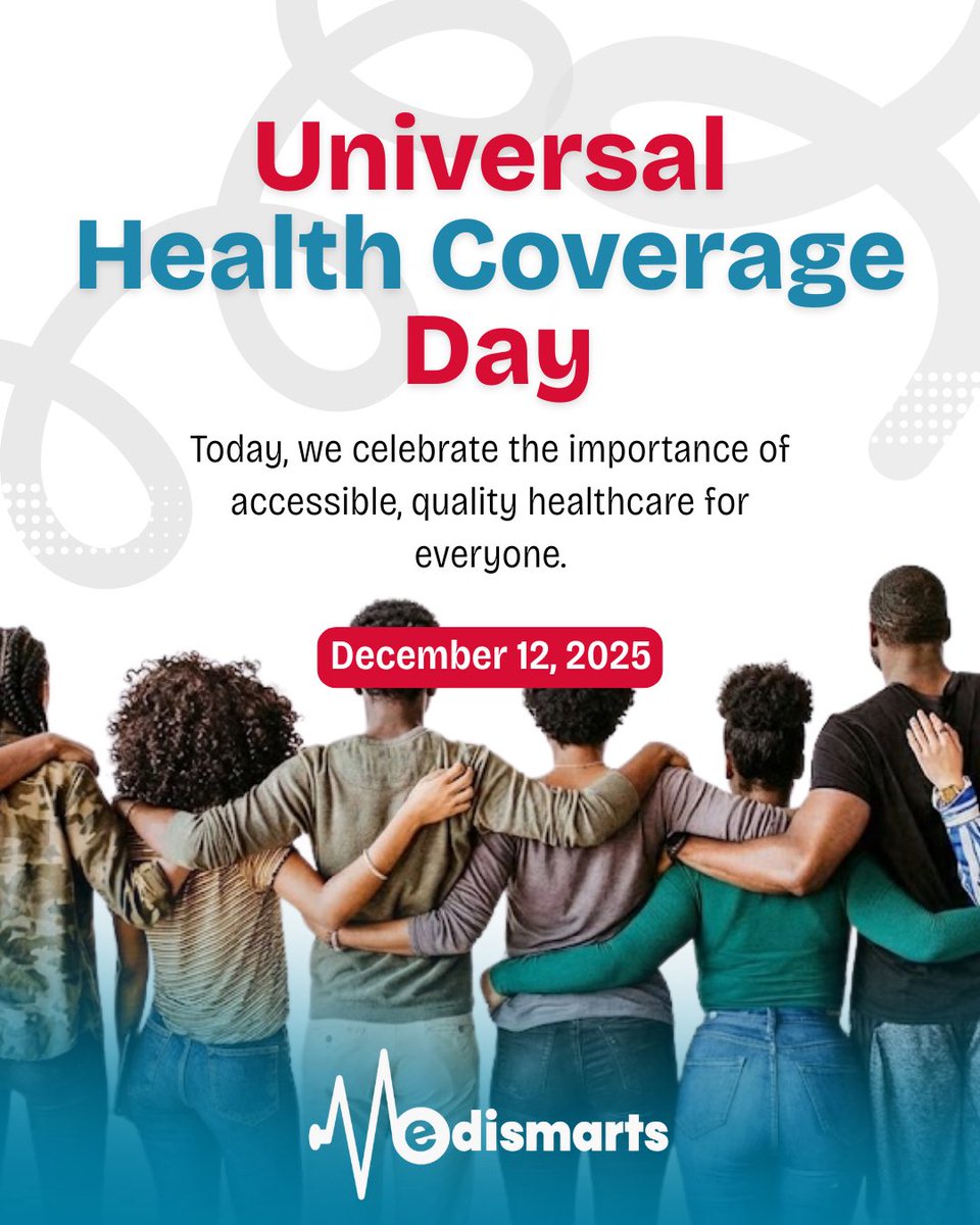 Celebrating Universal Health Coverage Day 2025! 

At Medismarts, we’re empowering healthcare organizations to deliver better, faster, and more accessible care through innovative technology.

#health #tech #healthtech