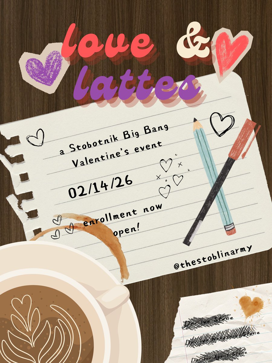 TheStoblinArmy's tweet photo. A nice cup of steamed Austrian goats milk latte, and a scrap piece of paper to work on. Life really is cozy!
Join our baristas at the Maid Cafe that is Love & Lattes!
Enroll Now!!
https://t.co/CK7MNr9vpq
#stobotnik #Stobotnikevent #Stob #AgentStone #DrRobotnik https://t.co/XdkgBazUOk